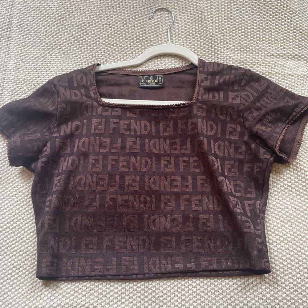 Fendi Crop Top Authentic!